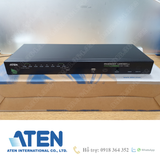  CS1708A | Thiết bị chuyển mạch Aten 8 cổng  PS/2-USB VGA KVM Switch dùng cho hệ thống mạng máy tính 