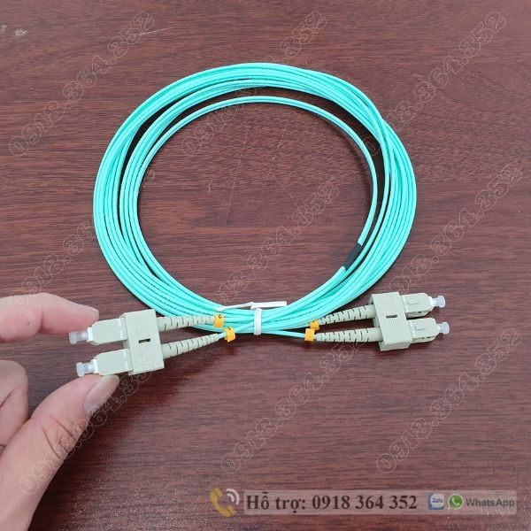  Dây nhảy quang Multi Mode SC-SC, OM3, 5 mét 
