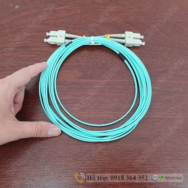  Dây nhảy quang Multi Mode SC-SC, OM3, 5 mét 