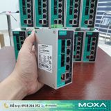  EDS-208A-MM-SC | Switch công nghiệp Moxa 6 cổng điện 10/100Mbps và 2 cổng quang Multimode, Giắc cắm SC, -10 - 60°C 