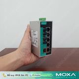  EDS-208A-MM-ST-T | Switch công nghiệp Moxa 6 cổng điện 10/100Mbps và 2 cổng quang Multimode, Giắc cắm ST,  -40 - 75°C 