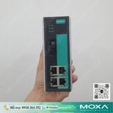  EDS-305-M-SC | Switch công nghiệp 4 cổng điện, 1 cổng quang Multimode, SC, Rơ le báo động Moxa Việt Nam 