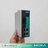  EDS-305-S-SC | Switch-Bộ chuyển mạch công nghiệp Moxa, 4 cổng điện 10/100 BaseTx, 1 cổng quang Single mode, Giắc SC, Nhiệt độ hoạt đông 0 - 60°C 