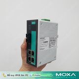  EDS-305-S-SC | Switch-Bộ chuyển mạch công nghiệp Moxa, 4 cổng điện 10/100 BaseTx, 1 cổng quang Single mode, Giắc SC, Nhiệt độ hoạt đông 0 - 60°C 