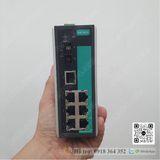  EDS-308-M-SC | Switch công nghiệp 7 cổng điện, 1 cổng quang Multimode, SC, Rơ le báo động Moxa Việt Nam 