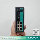  EDS-308-SS-SC | Switch công nghiệp 6 cổng điện, 2 cổng quang Single mode, SC, Rơ le báo động Moxa Việt Nam 