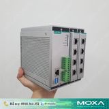  EDS-608 | Switch-Bộ chuyển mạch công nghiệp Moxa với 2 khe cắm mô đun cổng mạng, tối đa 8 cổng mạng (Điện/Quang), Nhiệt độ hoạt đông 0 - 60°C 