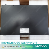  IKS-6726A-2GTXSFP-HV-T | Switch công nghiệp Rackmount 19'', 8 cổng điện có sẵn 10/100Mbps, 2 cổng COMBO điện và SFP Gigabit, Tùy chọn 2 Mô đun mở rộng cổng mạng, 1 nguồn cấp điện áp 100-240VAC, -40 - 75°C 