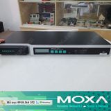  Nport 6650-8 | Máy chủ cổng nối tiếp bảo mật 8 cổng RS-232/422/485 sang Ethernet, điện áp đầu vào 100 - 240 VAC 