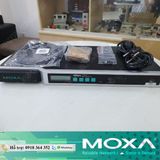  Nport 6650-8 | Máy chủ cổng nối tiếp bảo mật 8 cổng RS-232/422/485 sang Ethernet, điện áp đầu vào 100 - 240 VAC 