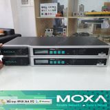  Nport 6650-8 | Máy chủ cổng nối tiếp bảo mật 8 cổng RS-232/422/485 sang Ethernet, điện áp đầu vào 100 - 240 VAC 