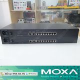  Nport 6650-8 | Máy chủ cổng nối tiếp bảo mật 8 cổng RS-232/422/485 sang Ethernet, điện áp đầu vào 100 - 240 VAC 