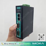 NPort IA5250A | Thiết bị chuyển đổi 2 cổng COM RS-232/422/485 sang Ethernet , bảo vệ chống xung cổng COM, 2 cổng điện 10/100BaseT(X), 0 - 60°C" 