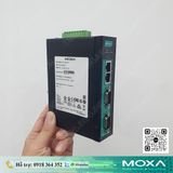  NPort IA5250A | Thiết bị chuyển đổi 2 cổng COM RS-232/422/485 sang Ethernet , bảo vệ chống xung cổng COM, 2 cổng điện 10/100BaseT(X), 0 - 60°C" 