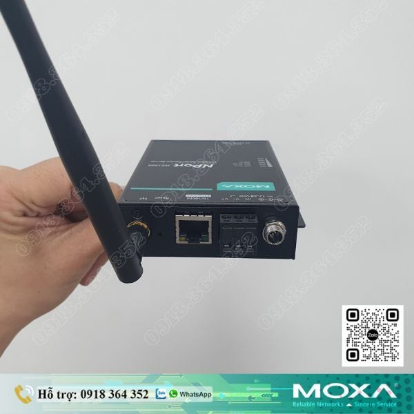 Server Seriale WiFi Moxa NPort W2150A - 1 Porta Per Reti Wireless 802.11a/b/g/n - Foto 7