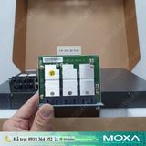  PM-7200-6MSC | Mô đun Moxa 6 cổng quang Multi mode 10/100Mbps, giắc cắm quang SC 
