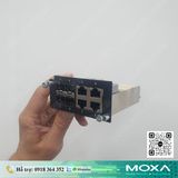  PM-7500-4GTXSFP | mô đun COMBO 4 cổng quang SFP 100/1000BaseSFP slots và 4 cổng điện 100/1000BaseT(X), IEC 61850-3, -40 đến 85°C 
