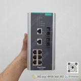  PT-510-MM-SC-HV, Switch Bay điện lực IEC 61850-3 Layer 2 với 8 cổng 10/100BaseT(X), 2 cổng quang 100BaseFX multi-mode, giắc cắm SC, 1 Nguồn cấp (88-300VDC hoặc 85-264VAC), -40 - 85C 