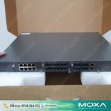  PT-7728-F-48-48 | Switch công nghiệp điện lực Moxa IEC61850-3, tùy chọn 4 Mô đun cổng mạng mở rộng, kiểu cắm mô đun phía trước, nguồn cấp kép với giải điện áp 48VDC, -40 - 85°C 