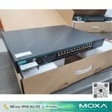  PT-7528-24TX-HV-HV | Switch Layer 2 loại quản lý cho điện lực IEC 61850, 24 cổng điện 10/100BaseT(X), 1 khe cắm mạng mở rộng, kiểu cắm cáp mặt trước, 2 nguồn cách ly, 88 - 300 VDC hoặc 85 - 264 VAC), -40 đến 85°C 