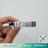  SFP-1FESLC-T |  Mô đun quang SFP Moxa 100Base single-mode, giắc LC, 40Km, Nhiệt độ hoạt động -40 to 85°C 