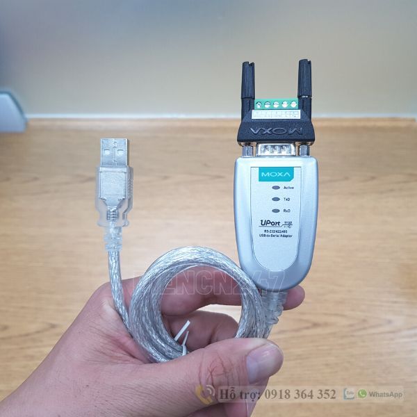 Uport 1150 Bộ chuyển đổi tin hiệu Moxa USB-COM (RS-232/485/422) 