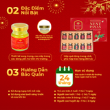  Set 10 hũ Yến sào Sâm Ngọc Linh - Yến sào Khánh Hòa chưng sẵn 35% (hũ 70ml) 