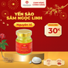  1 hũ Yến sào Sâm Ngọc Linh - Yến sào Khánh Hòa chưng sẵn 35% (hũ 70ml) 
