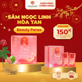  Bột uống collagen Sâm Ngọc Linh Beauty Panax hỗ trợ đẹp da (Hộp 15 gói x 10g) 