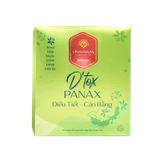  Bột uống detox thải độc gan Sâm Ngọc Linh D'tox Panax (Hộp 15 gói x 10g) 