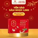  Vỏ hộp quà tặng cao cấp 10 hũ đựng Sâm Ngọc Linh Yến sào Khánh Hòa có nam châm và quai xách (hũ 70ml) 