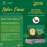  [Mua 1 Tặng 3] Bột uống Sâm Ngọc Linh Nature Panax giảm căng thẳng, tăng cường sức đề kháng (15 gói x 10g) 