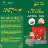  Hộp 6 hũ Sâm Ngọc Linh Yến sào Khánh Hòa 35% Nest Panax hỗ trợ ngủ ngon, bồi bổ cơ thể (hũ 70ml) 