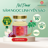  [Mua 1 Tặng 1] Hộp quà tặng cao cấp 10 hũ Sâm Ngọc Linh Yến sào Khánh Hòa 35% Nest Panax 70ml 