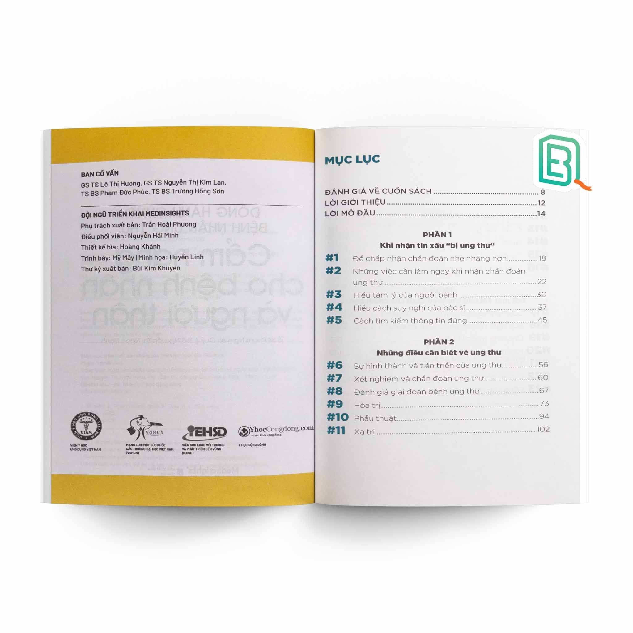 Đồng Hành Cùng Bệnh Nhân Ung Thư - Cẩm Nang Cho Bệnh Nhân Và Người Thân