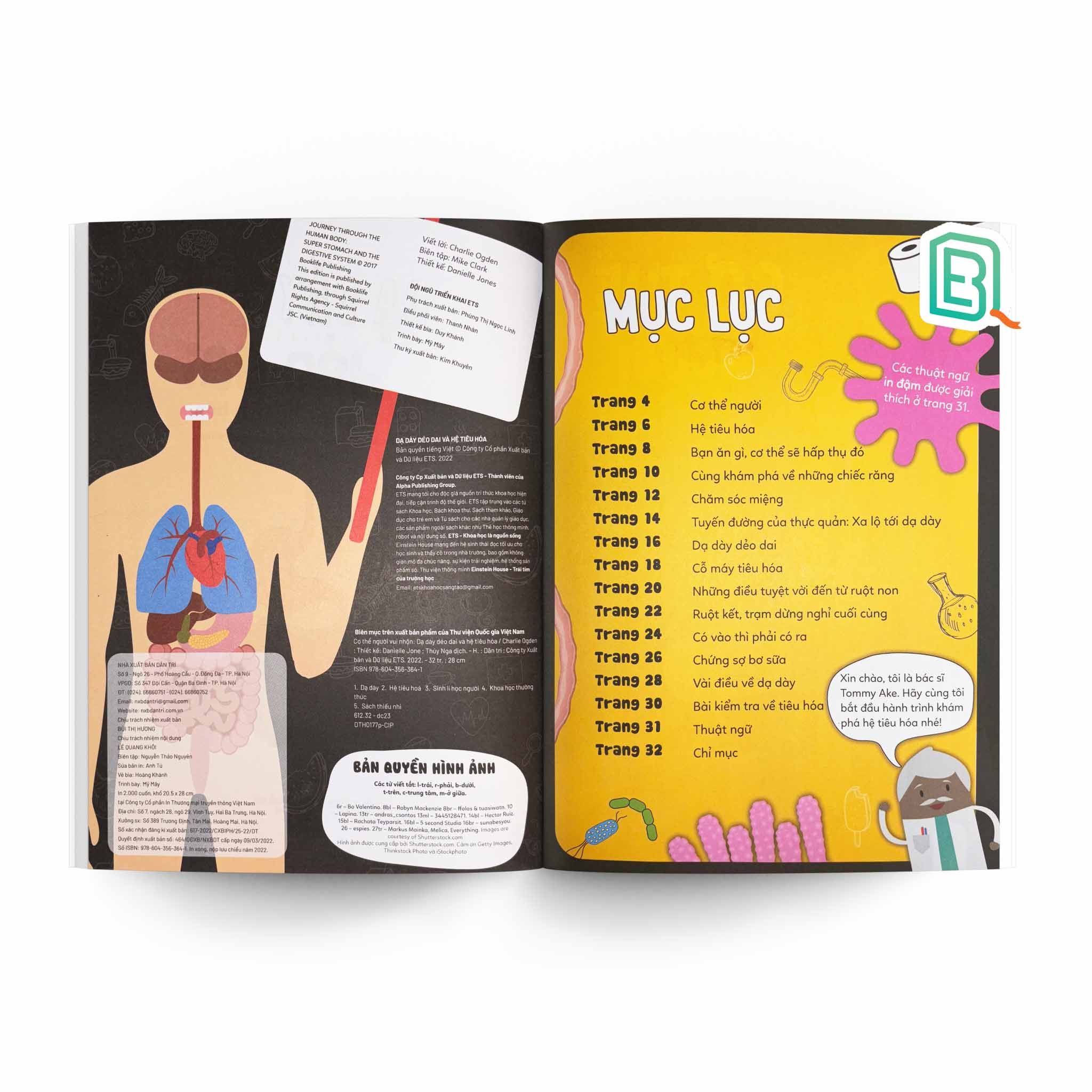 Cơ Thể Người Vui Nhộn: Dạ Dày Dẻo Dai Và Hệ Tiêu Hóa