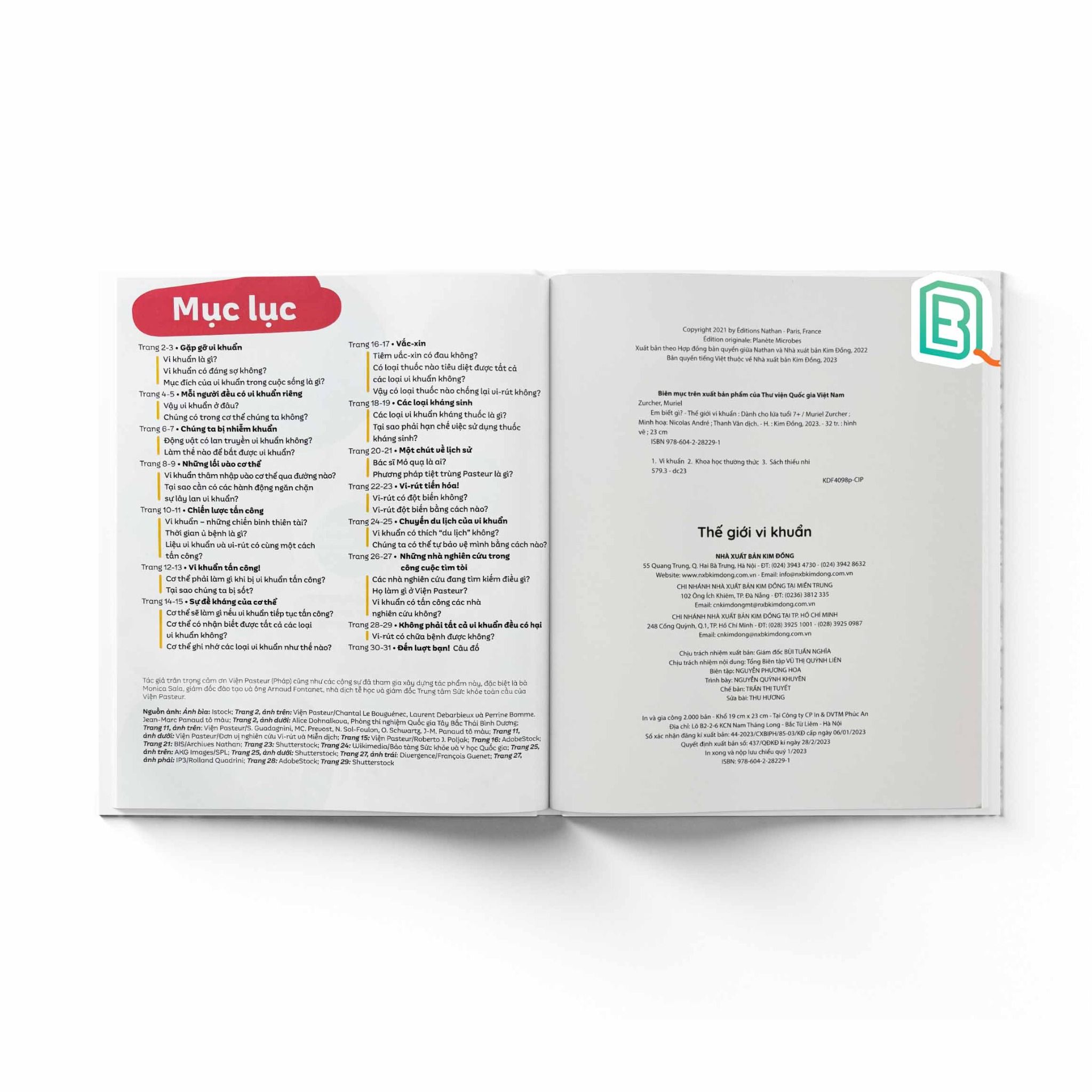 Em Biết Gì? - Thế Giới Vi Khuẩn