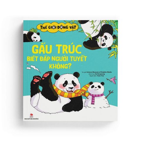  Thế Giới Động Vật: Gấu Trúc Biết Đắp Người Tuyết Không? 