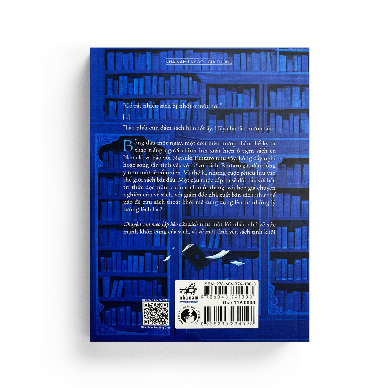 Chuyện Con Mèo Lập Kèo Cứu Sách