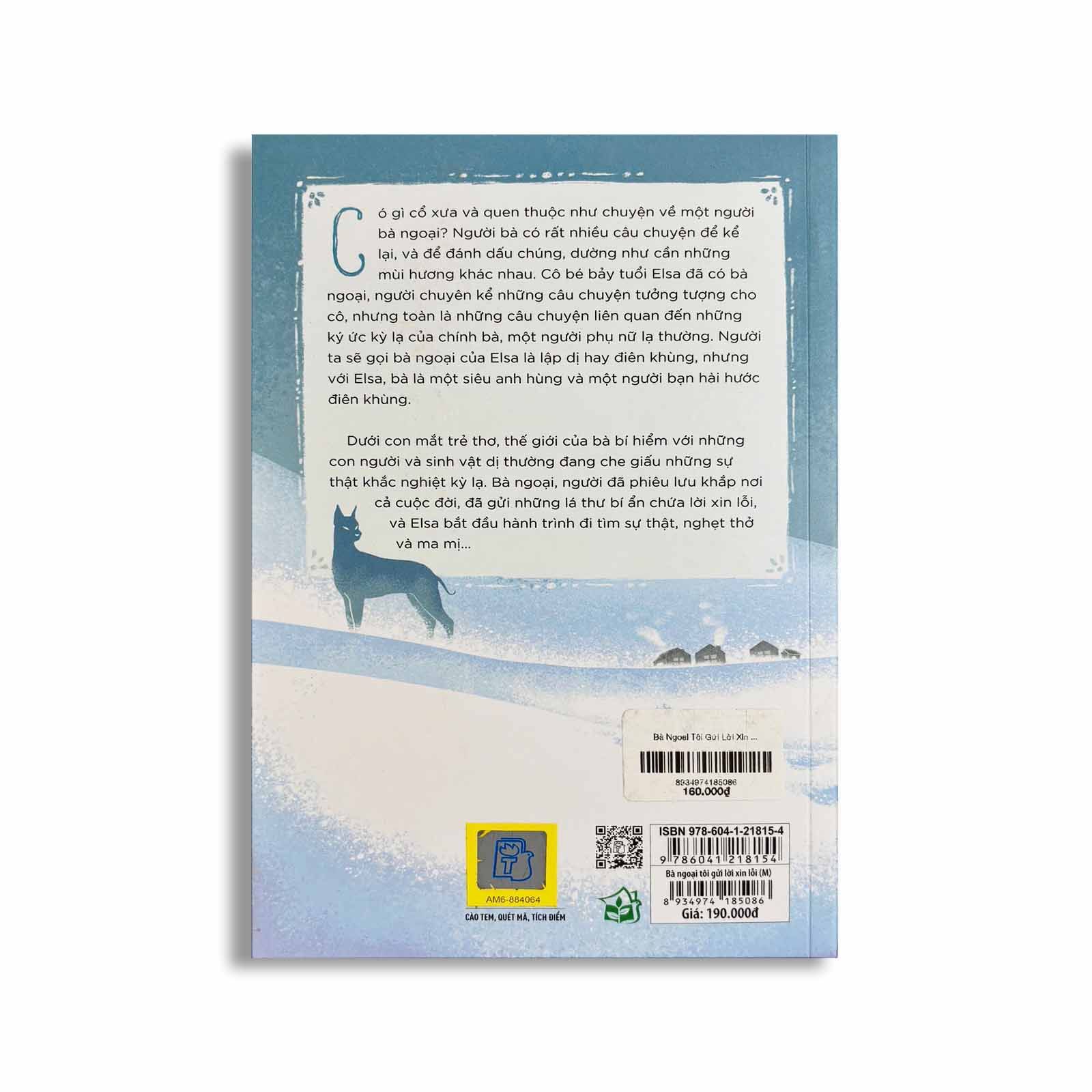 Bà Ngoại Tôi Gửi Lời Xin Lỗi - Fredrik Backman
