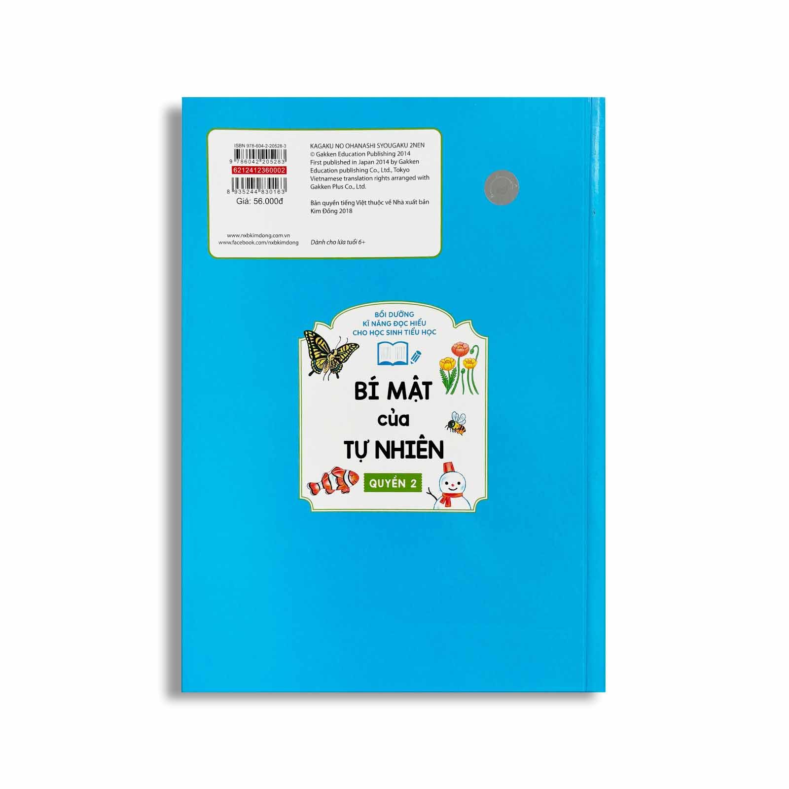 Bồi Dưỡng Kĩ Năng Đọc Hiểu Cho Học Sinh Tiểu Học - Bí Mật Của Tự Nhiên - Quyển 2