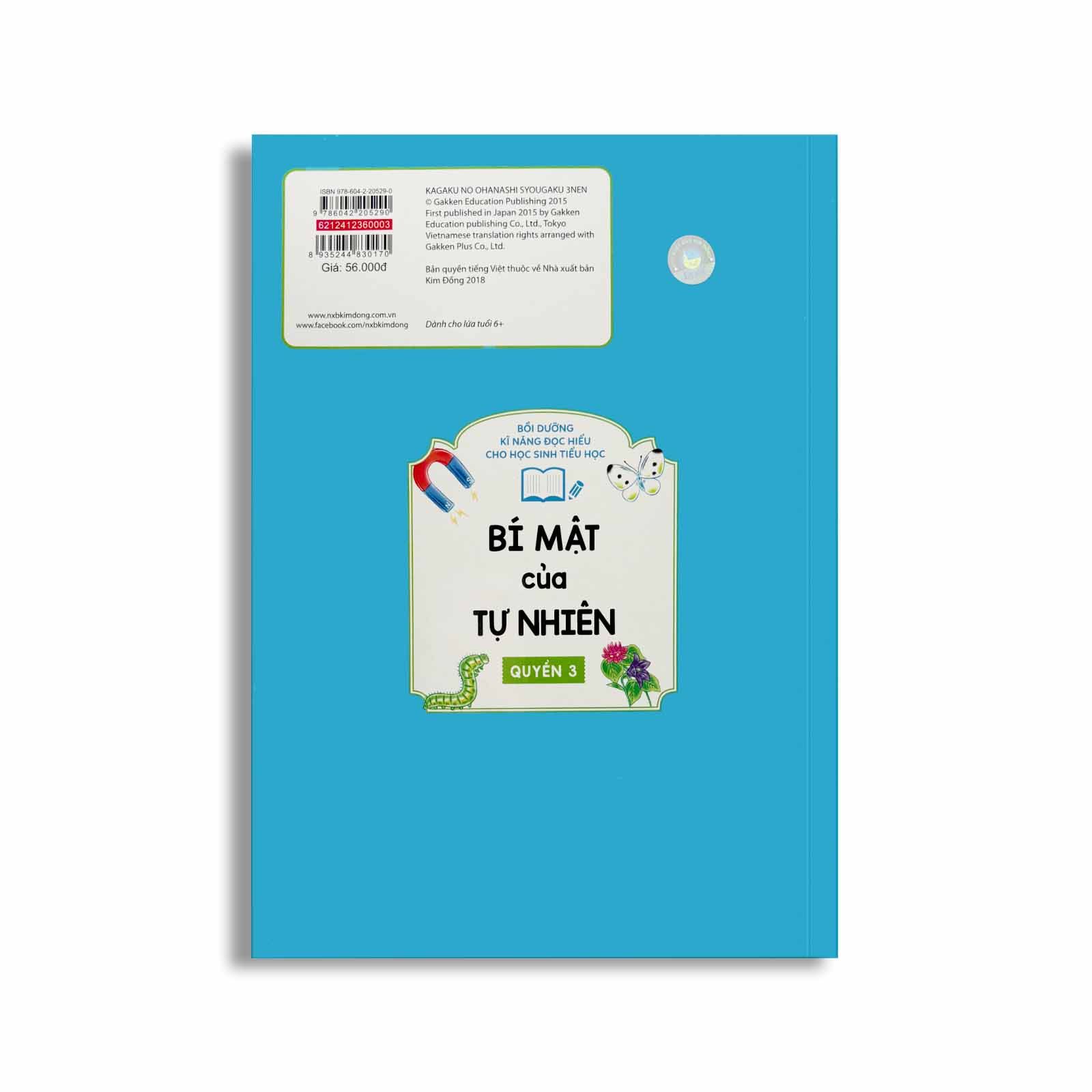 Bồi Dưỡng Kĩ Năng Đọc Hiểu Cho Học Sinh Tiểu Học - Bí Mật Của Tự Nhiên - Quyển 3