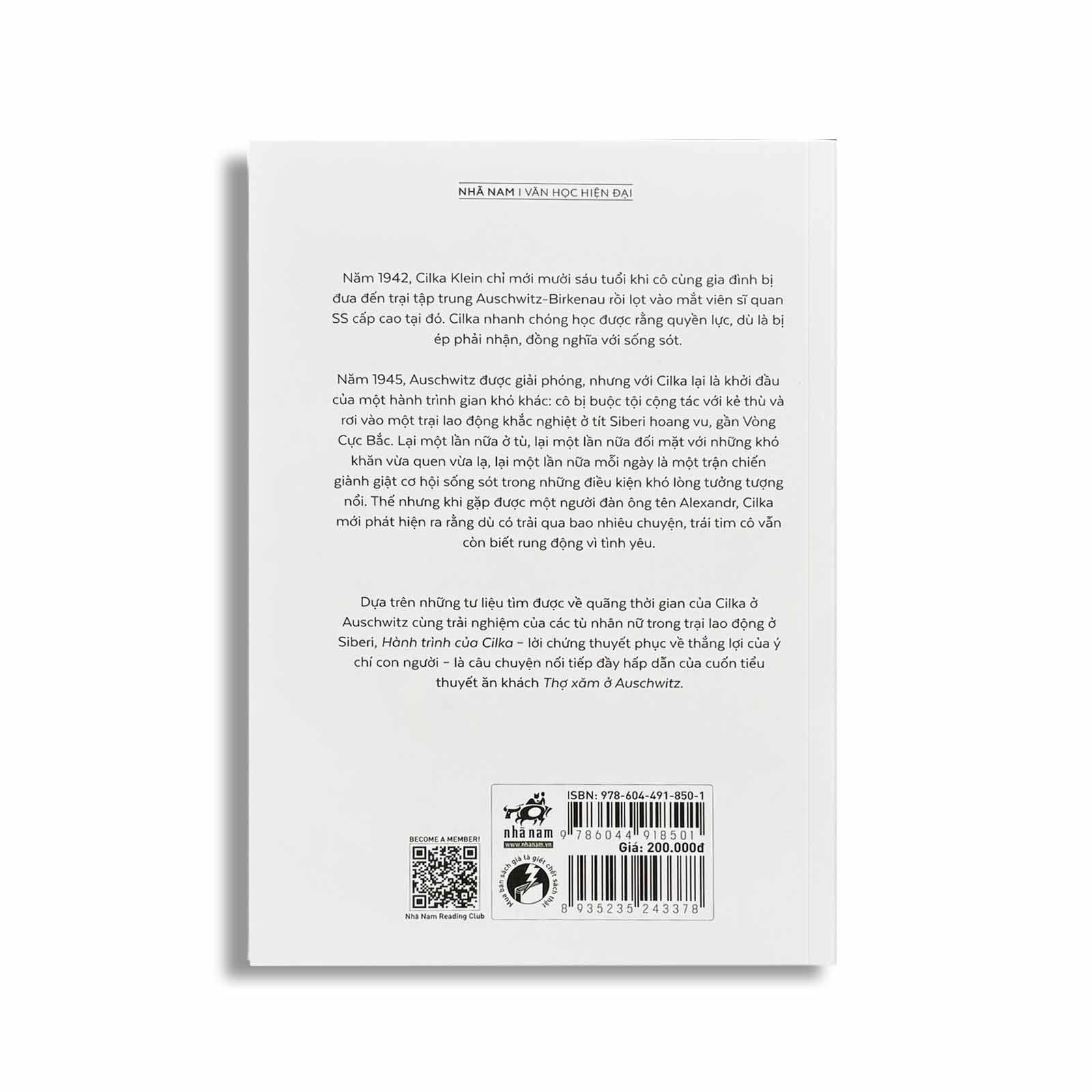 Hành Trình Của Cilka - Heather Morris