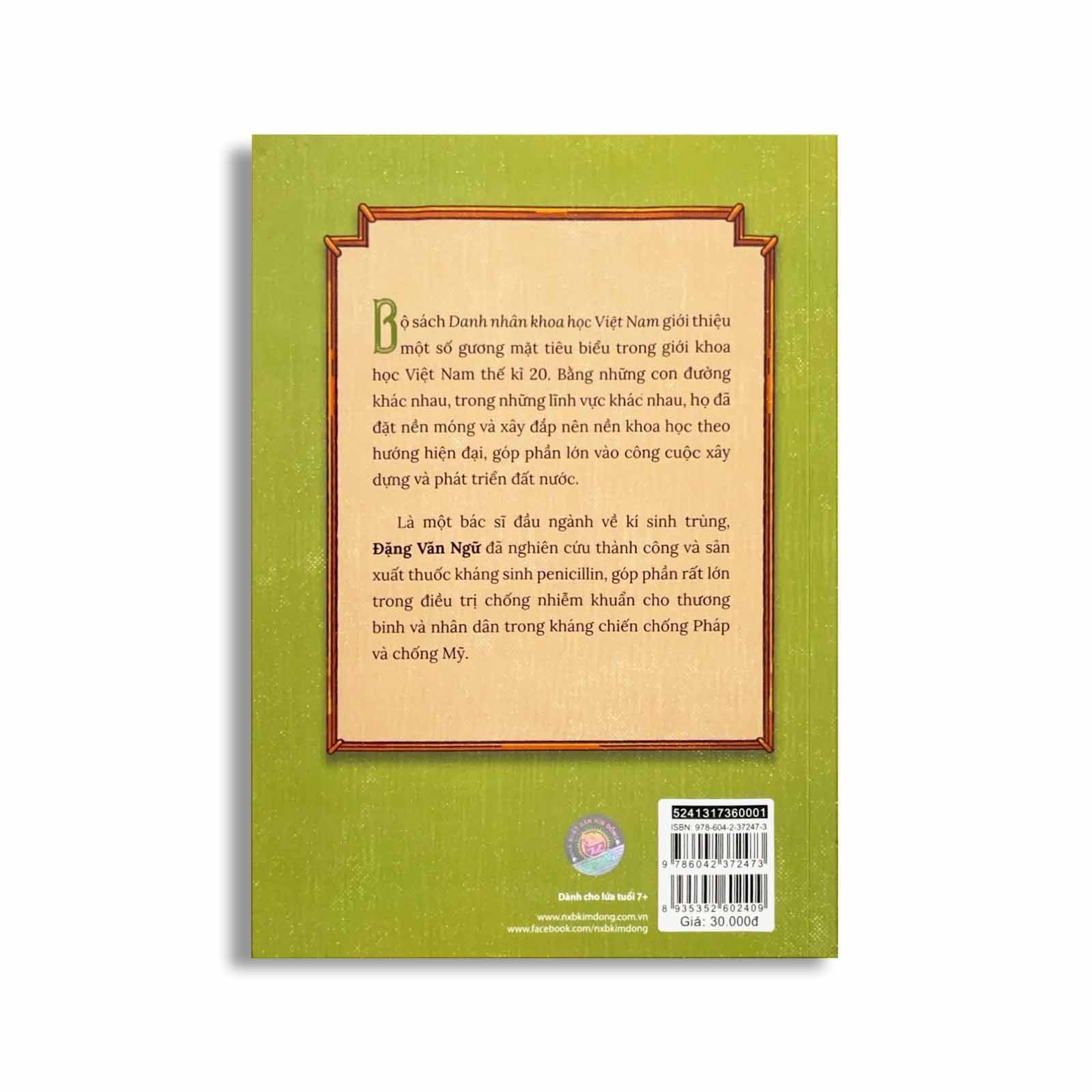 Danh Nhân Khoa Học Việt Nam - Đặng Văn Ngữ