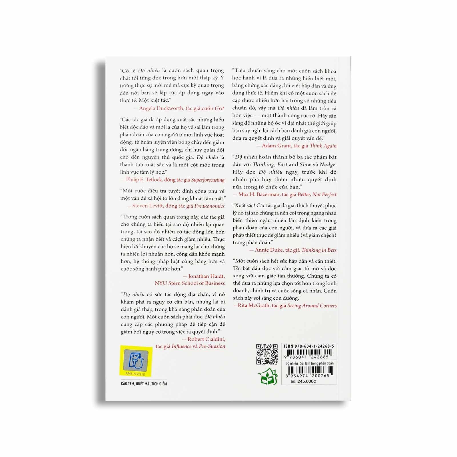 Độ Nhiễu: Sai Lầm Trong Phán Đoán