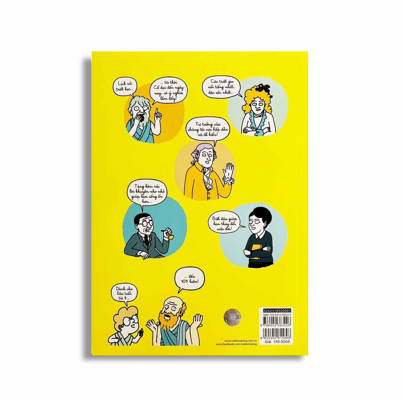 Truyện Tranh Triết Học Cho Trẻ Em, Và Cả... Cho Người Lớn - Các Nhà Hiền Triết Bất Kham