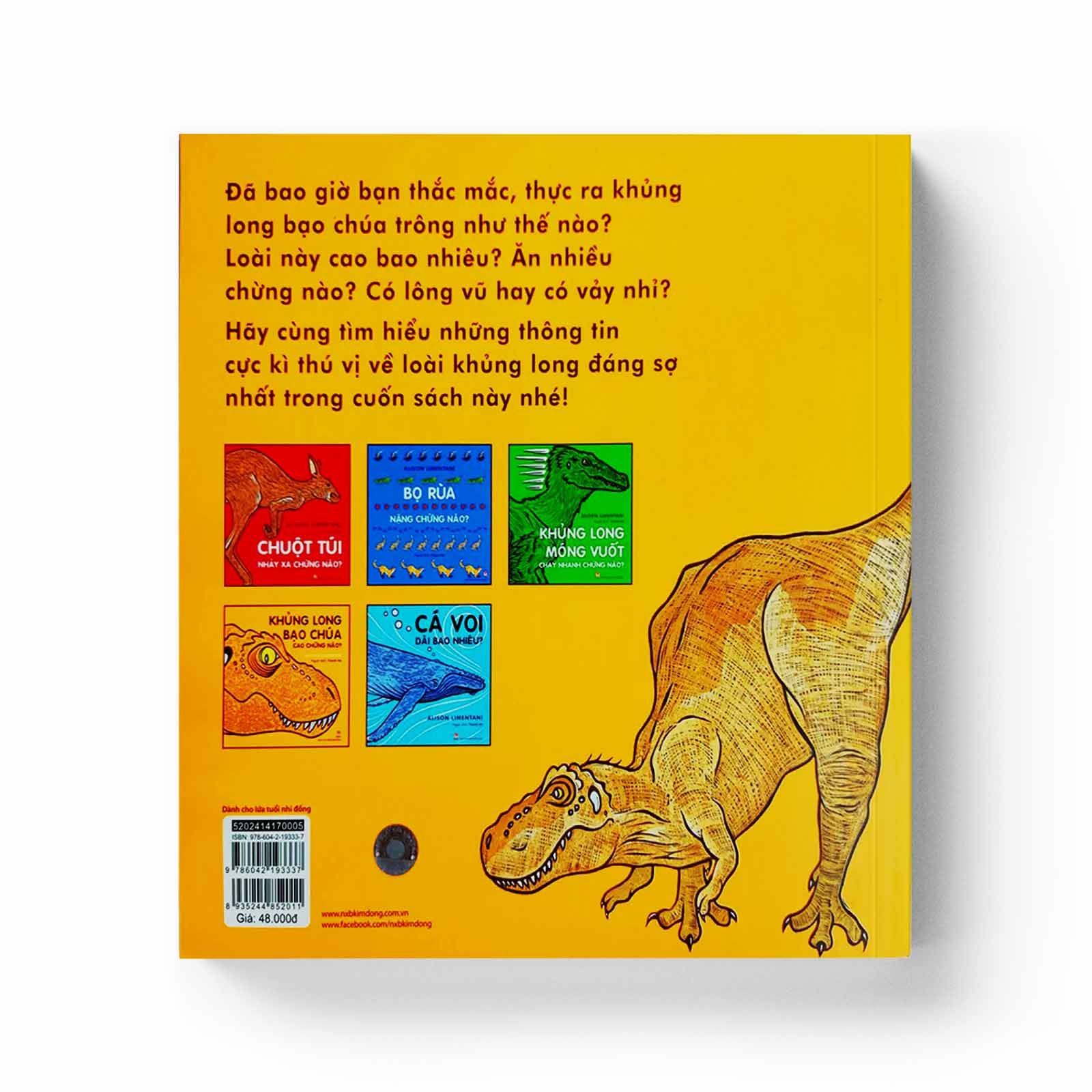 Khủng Long Bạo Chúa Cao Chừng Nào?