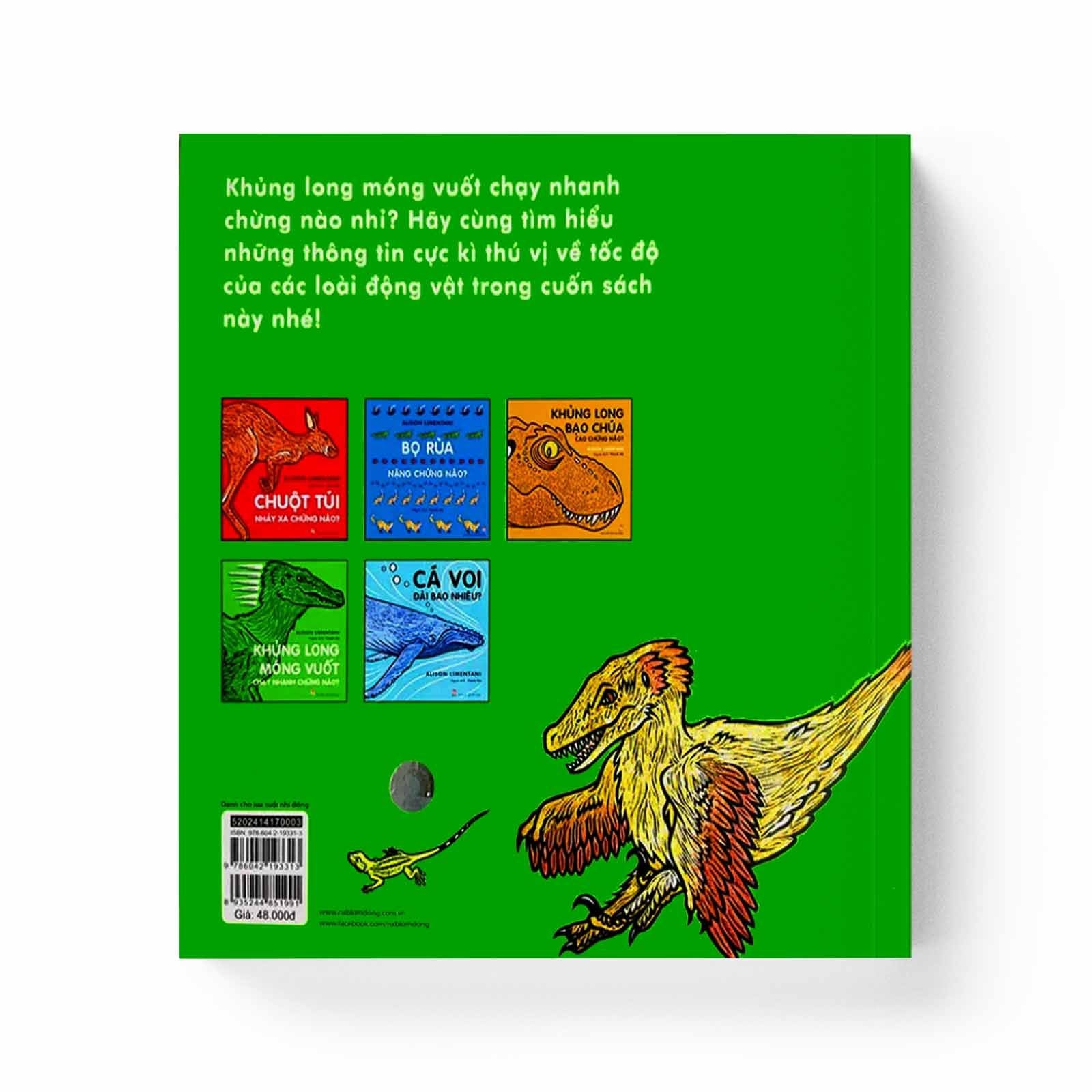 Khủng Long Móng Vuốt Chạy Nhanh Chừng Nào?