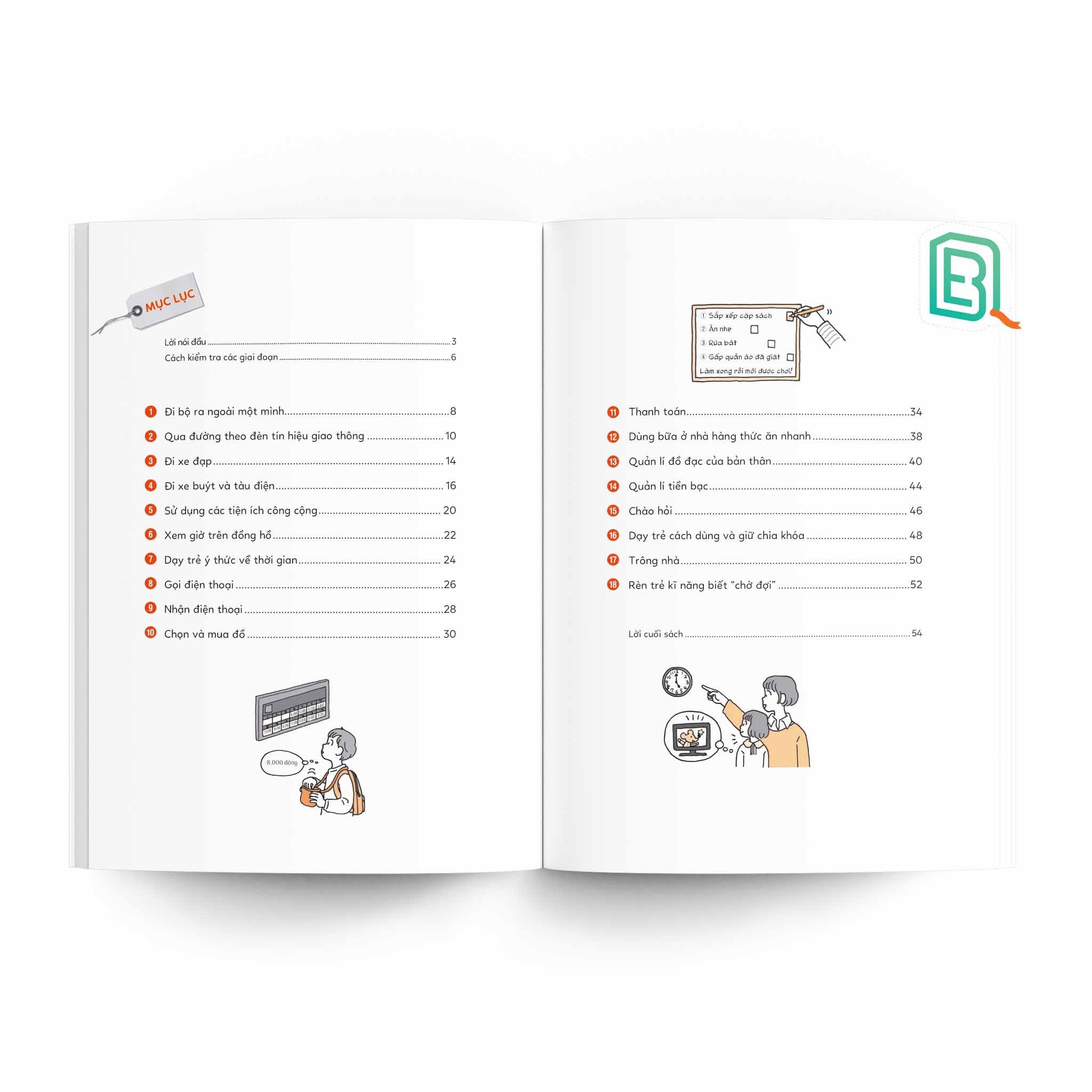 Rèn Nền Nếp, Cùng Con Khôn Lớn - Kĩ Năng Khi Đi Ra Ngoài