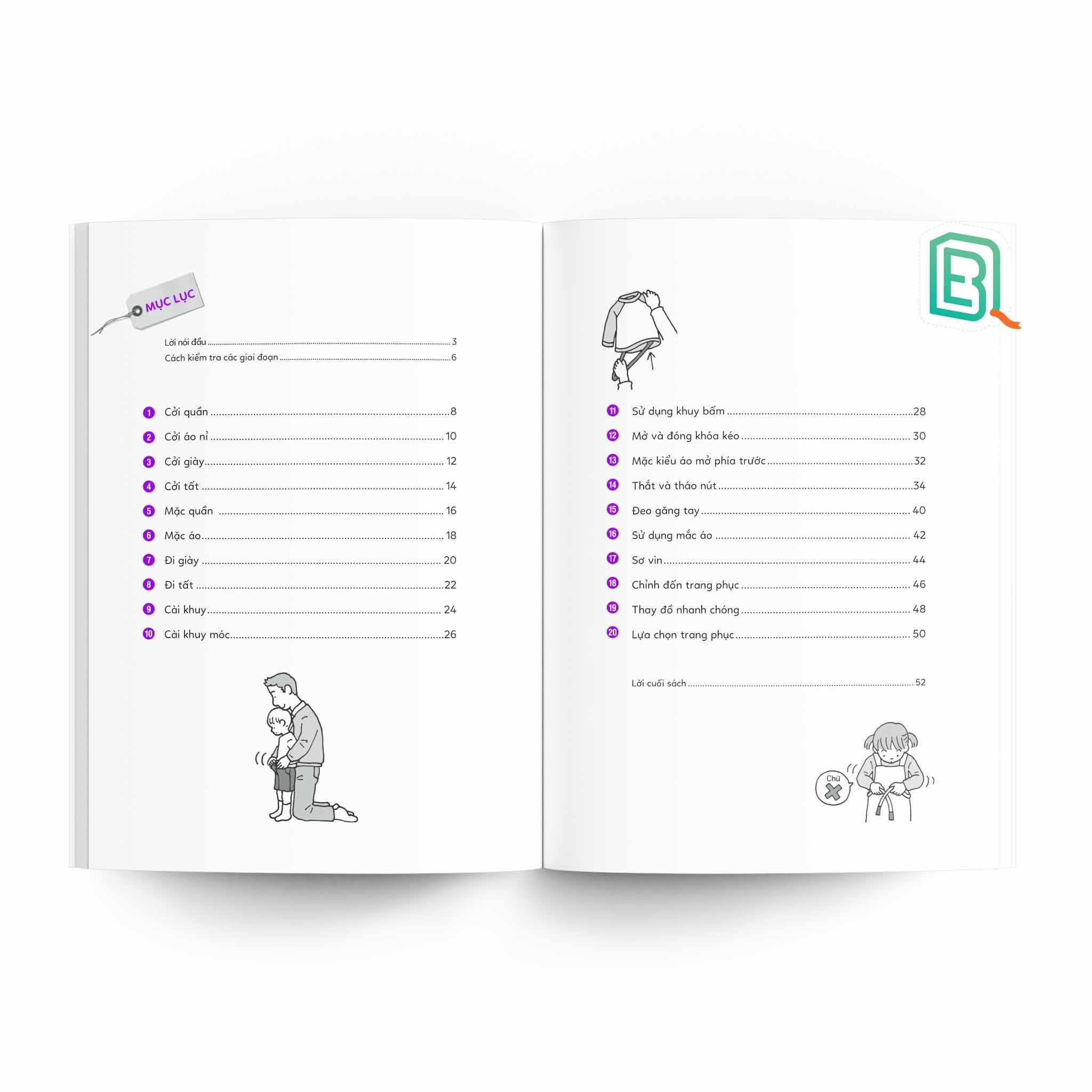 Rèn Nền Nếp, Cùng Con Khôn Lớn - Kĩ Năng Khi Mặc Quần Áo